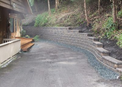 Retaining wall project by Island West Paving Stone, photo 4