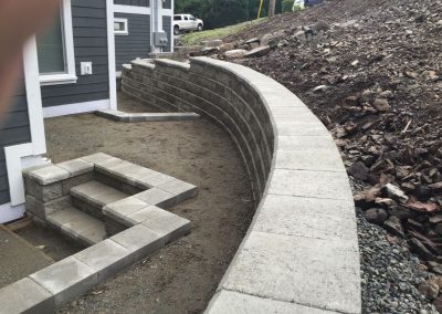 Retaining wall project by Island West Paving Stone, photo 11