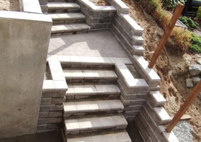 Retaining wall project by Island West Paving Stone, photo 31
