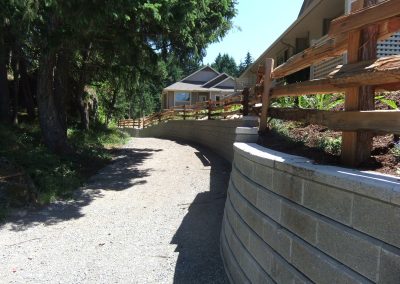 Retaining wall project by Island West Paving Stone, photo 65
